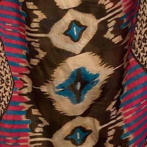 Ikat Tribal Boho Scarf / Wrap